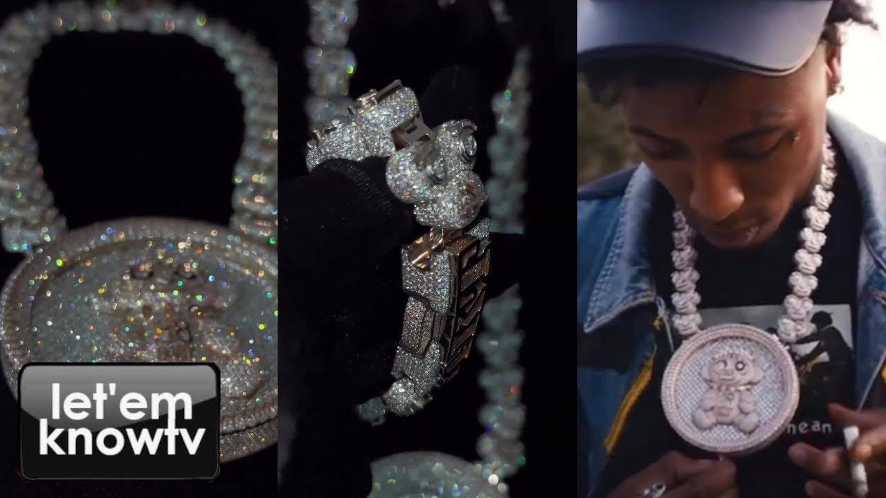 NBA Youngboy Just Dropped The Bag On A New Crazy Diamond Chain From ...