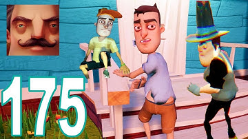 Hello Neighbor - My New Neighbor Mirror Jacket Act 2 All Versions Gameplay Walkthrough Part 175