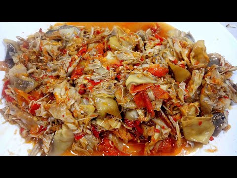 Tumis Jantung Pisang Ikan Teri