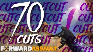[FORWARD ASSAULT] 70 CUTS timelapse #knifeonly
