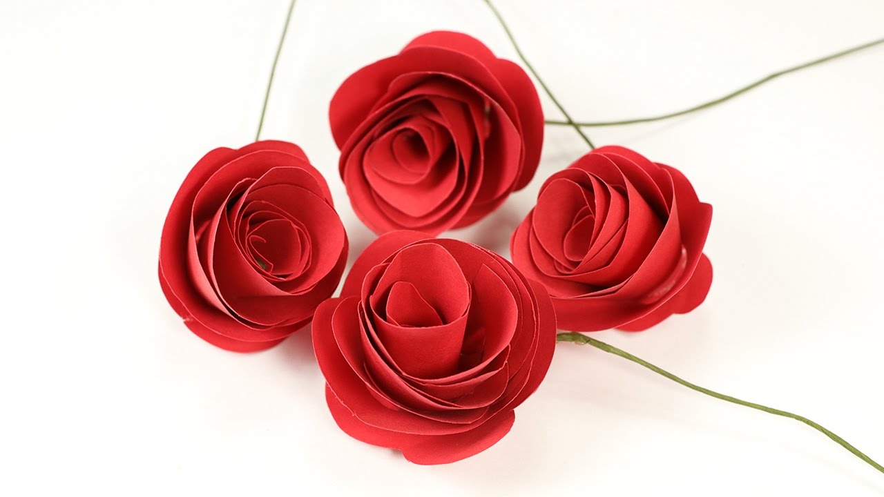 How to Make Real Looking Paper Roses : 7 Steps (with Pictures