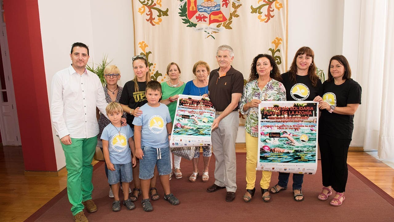 Brazadas solidarias para luchar por las personas con enfermedades raras