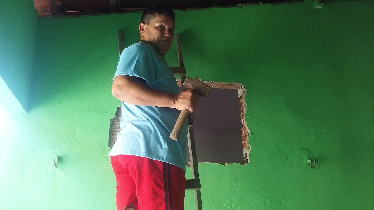 Caixa De Concreto Para Ar Condicionado De Janela Como Instalar Ar Condicionado De Janela Youtube