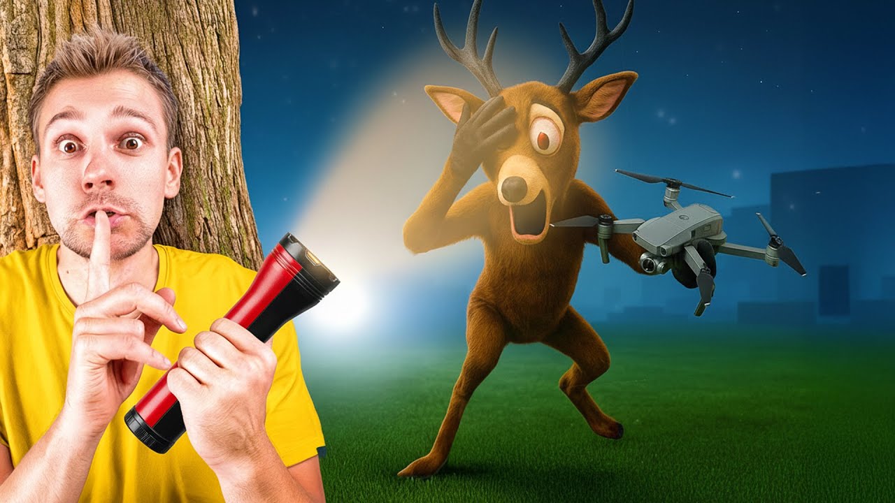 Если Увидишь НАСТОЯЩЕГО Deer Monster 99 Nights В Реальной Жизни, Беги!!