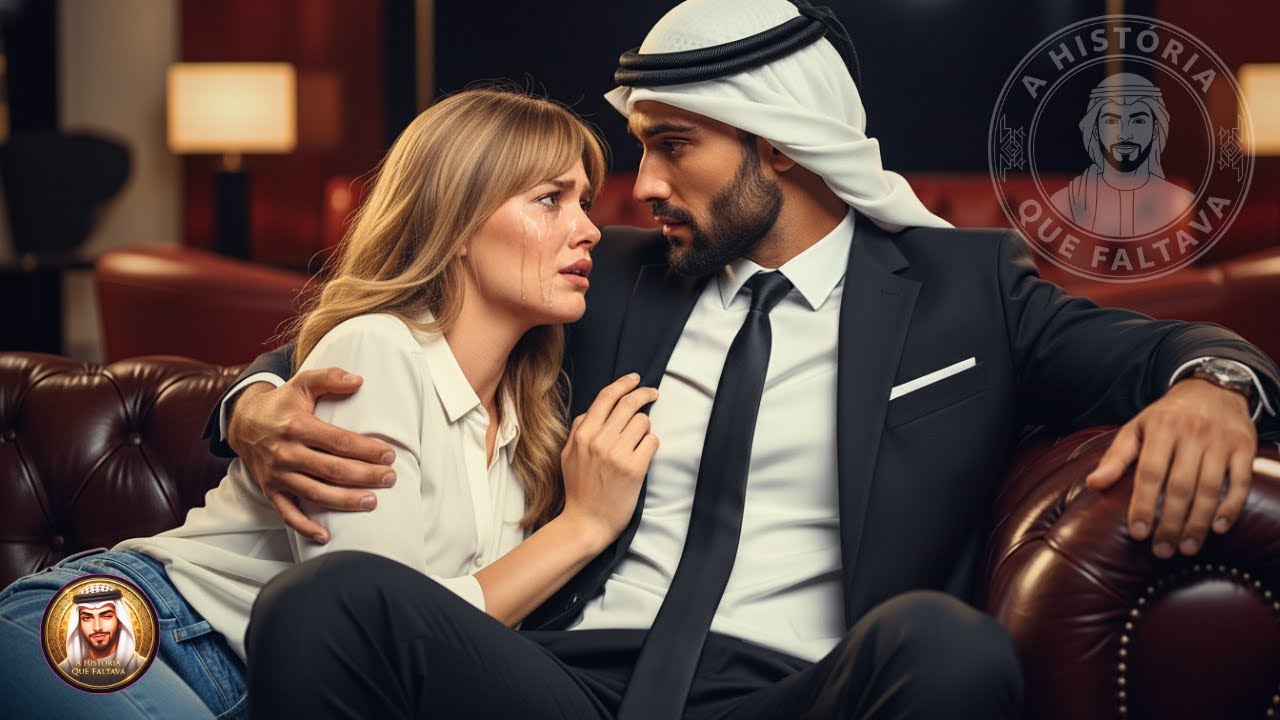 Ela se ABRIGOU nos BRAÇOS do MILIONÁRIO ÁRABE para Fugir do EX… e Ele Disse “NUNCA te machucarão