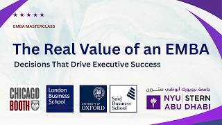 The Real Value of an EMBA: Decisions That Drive Executive Success