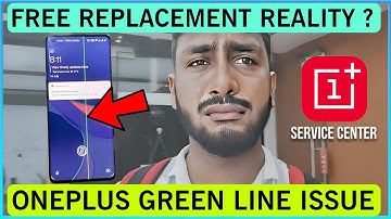 Oneplus Green Line Issue After Software Update | Oneplus User Must Watch | Free Replacement Reality