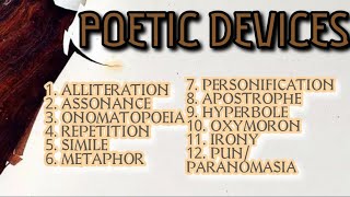 Poetic Devices Complete Concept for Class 9, 10, 11, and 12 | Notes PDF + Practice PDF