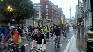 London Bike Flash Mob - June 24, 2011