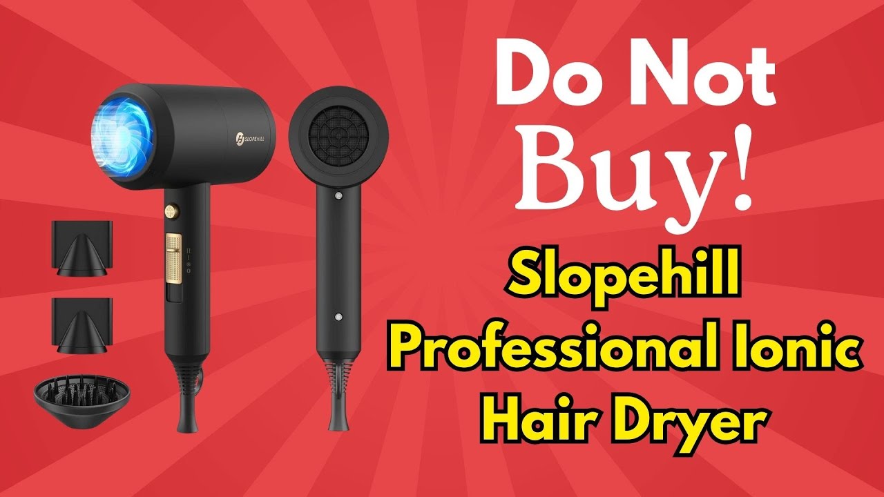 Slopehill Ionic Hair Dryer Review – 6 Reasons Do Not Buy?! | Brutal Reviews