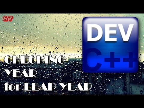 C++ Checking year for Leap year