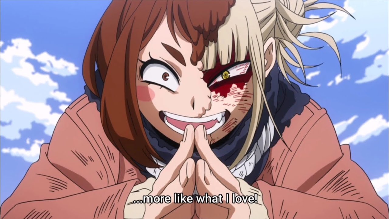 My Hero Academia S5 Episode 21 Himiko Toga Uses New Quirk Youtube 
