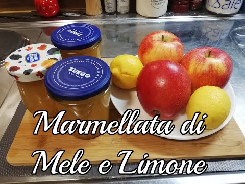 Marmellata di Mele, Limone e Cannella .... per una colazione da Campioni ... Buonissima