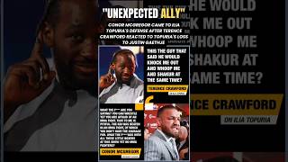 Conor McGregor Defends Ilia Topuria After Terence Crawford's Comments 🤝