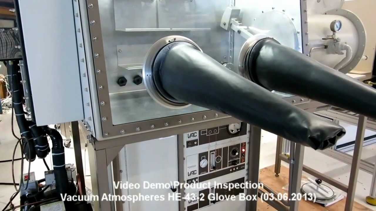 Vacuum Atmospheres HE432 Glove Box (Video Taped 362013) YouTube