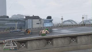 ミッションロウ警察署屋上へのバイク飛び移り screenshot 2
