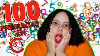 100 Preguntas en 5 Minutos |Me Bloqueó el Cerebro |Vlog PopyRed