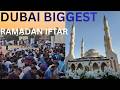 Ramadan 2026 Biggest Free Iftar In Dubai Huge Crowd At Jumeirah 4K Massive Community Event 