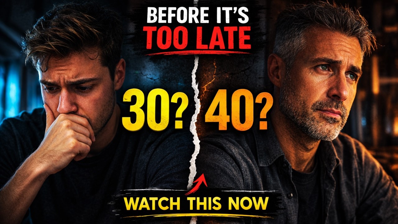 Before You Turn 30 (or 40), Watch This | A Powerful Wake-Up Call #inspiration #motivation