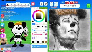 NOOB artists plays Draw Me
