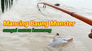 Mancing baung babon sungai muara kuamang/batang tebo || vlog #17