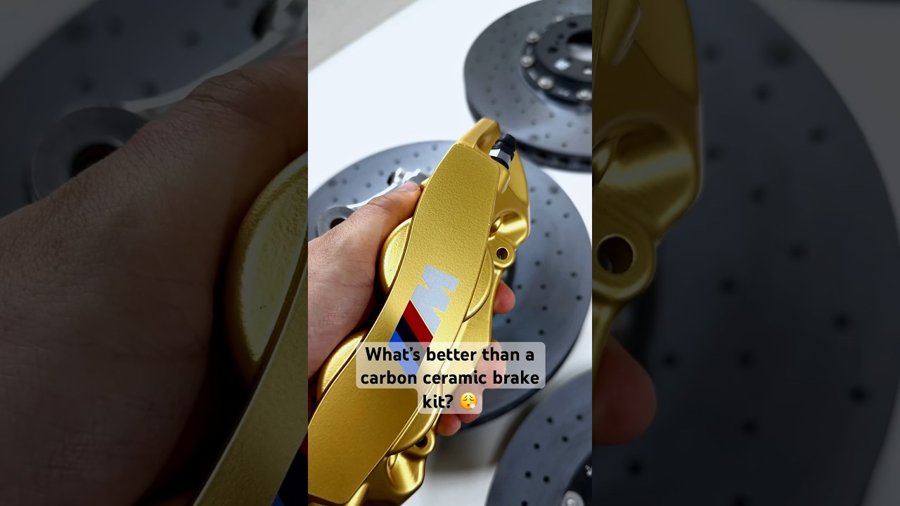 What’s better than a set of Carbon Ceramic brake kit? 