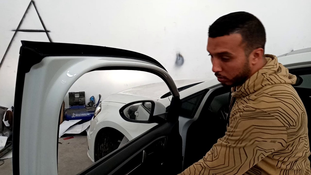 Boutra design auto 2020 How to install film Tint كيف تركيب زجاج فيمي How to install apply window