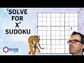 'Solve For X' Sudoku