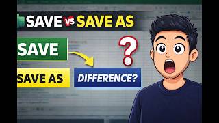 SAVE AND  SAVE AS BOTH ARE DIFFER