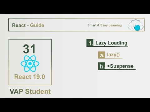 31 - Lazy Loading | Suspense | lazy | Code Splitting | React JS | Tamil
