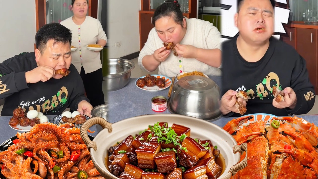 Ông chồng keo kiệt của tôi muốn ăn hết cái đùi gà một mình, nhưng cuối cùng tôi lại ăn hết.