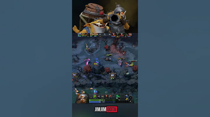 The Worst Nightmare Dota Player #dota2 #shorts #techies #rampage