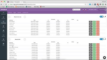 Homebase - Correcting timesheet errors