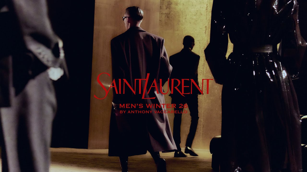 SAINT LAURENT – MEN’S WINTER 26 SHOW