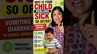 Why Is Your Child Falling Sick So Often? | Vomiting &amp; Diarrhea in Kids