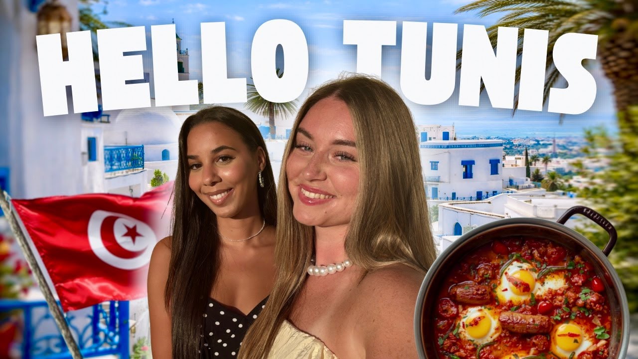 [VLOG] ON DÉCOUVRE TUNIS 🇹🇳 (vacances, visites, food...)