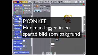 PYONKEE: Lägg in en sparad bild som bakgrund. screenshot 5