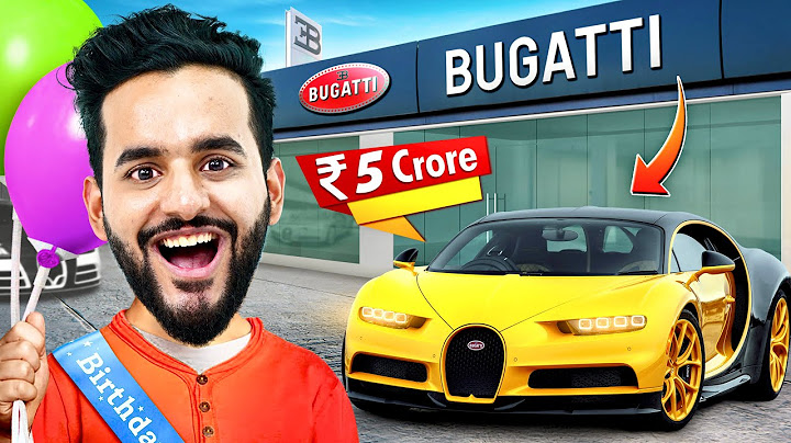 Asking for a Free Luxury Super-Car on my 27th Birthday 😍
