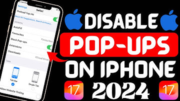 How to disable pop-ups on iPhone 2024 | How to turn off pop-ups in iPhone 2024 | in iOS 17