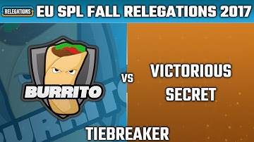 SMITE: SPL Fall Relegations 2017 - Burrito Esports vs. Victorious Secrets