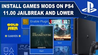 Install Mods on PS4 11.00 Jailbreak