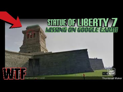 Statue Of Liberty 7: Missing On Google Earth! - YouTube