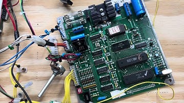 Williams Joust Pinball Type 2 Sound Board Test and Fault Identification