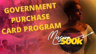 Government Purchase Card Program