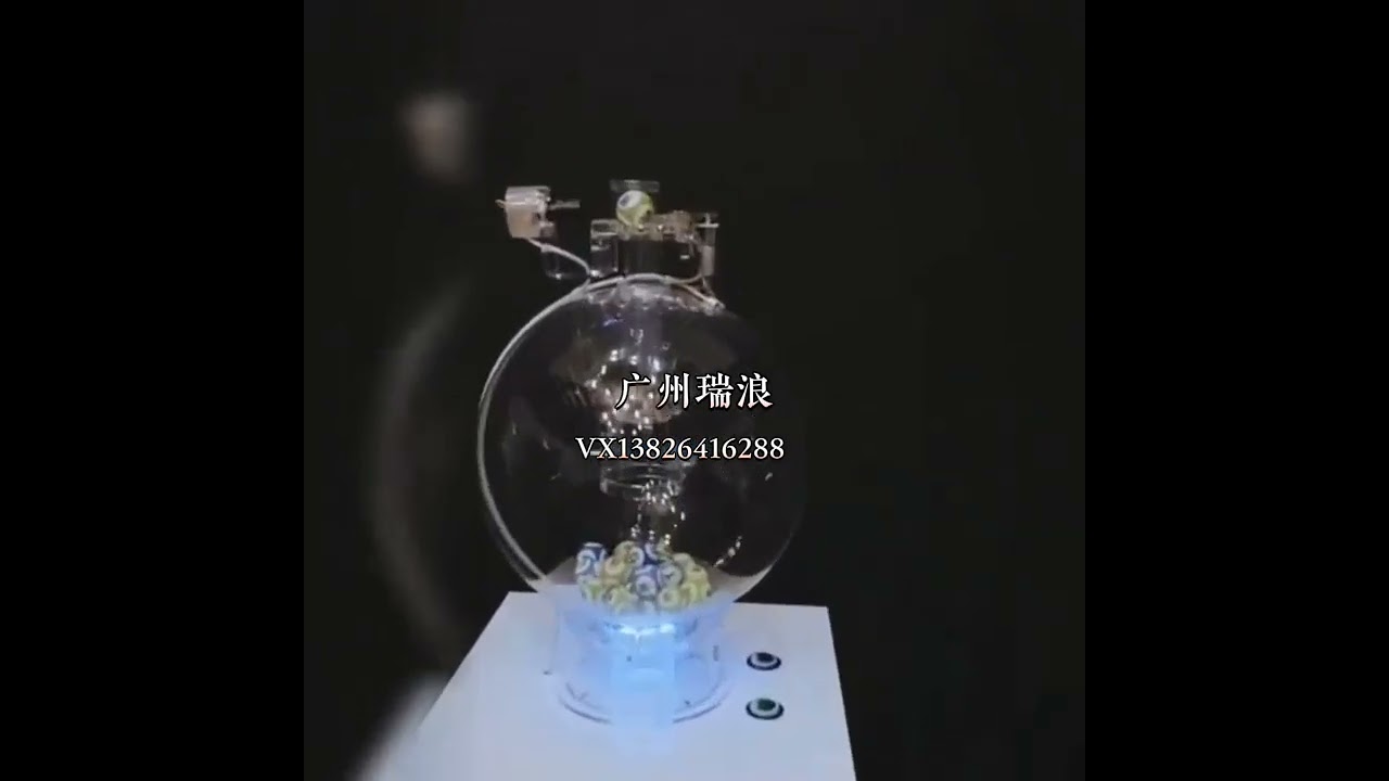 1DHigh Quality Air Blowing Lottery Machine for Lotto Drawing with Screen