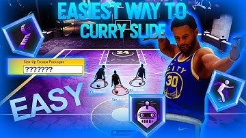 CURRY SLIDE SPAM TUTORIAL NBA 2K21 NEXT GEN! EASIEST WAY TO CURRY SLIDE!