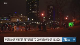 World Of Winter Returns To Downtown Grand Rapids In 2026