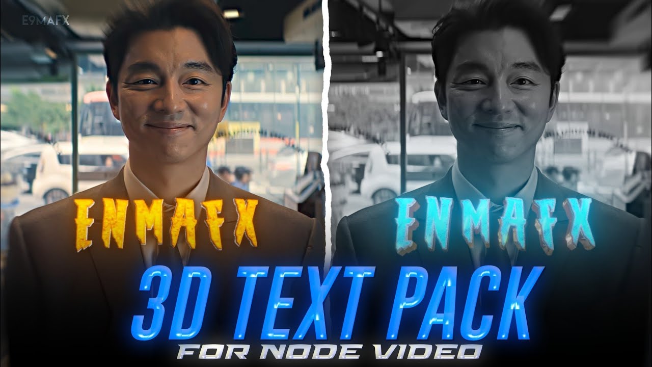 Top 5 Best 3d Text Pack For Node Video | Free Download Link - YouTube