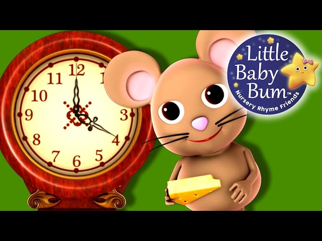 Hickory Dickory Dock | Nursery Rhymes for Babies by LittleBabyBum - ABCs and 123s class=