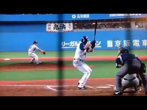 ファイターズ糸井嘉男レーザービーム
